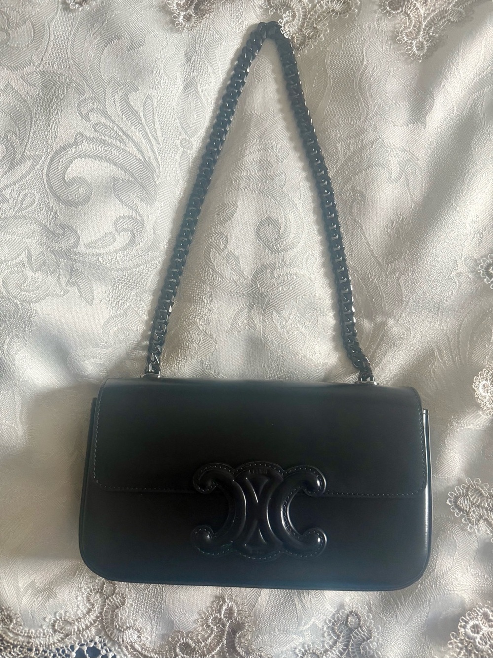Celine Triomphe Chain shoulder bag